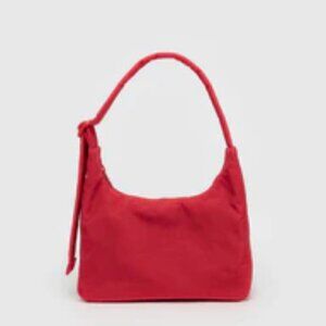 Baggu Mini Shoulder Bag in Candy Apple Red